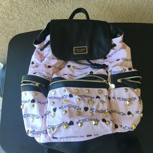 Betsey Johnson Backpack with Studs